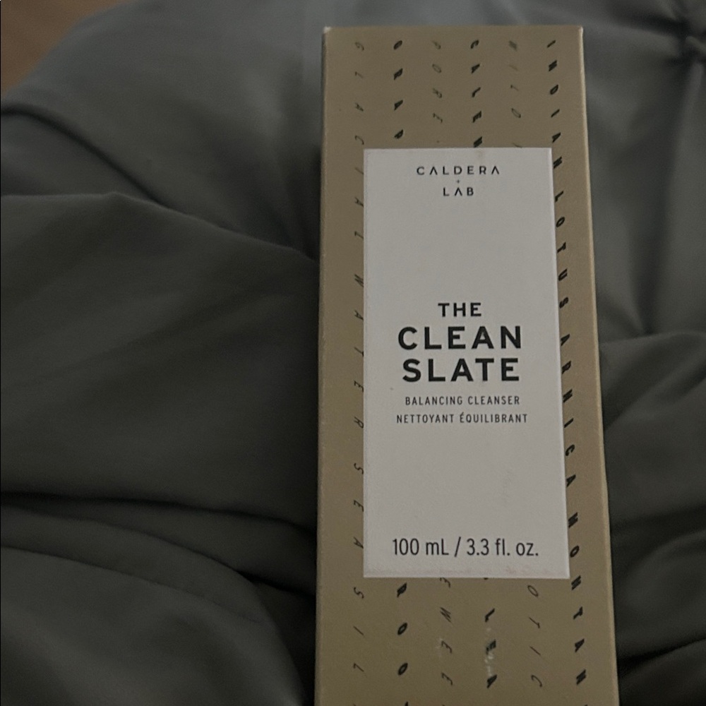 Caldera + Lab The Clean Slate Men's Organic Facial Cleanser– Vegan